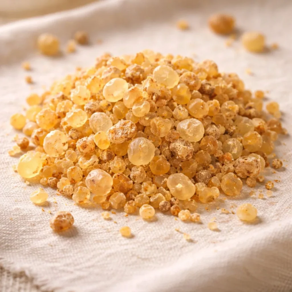 résines naturelles d’encens mastic et oliban