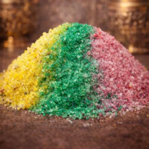 Résine Salba Zaazaa multicolore utilisée pour fumigation spirituelle