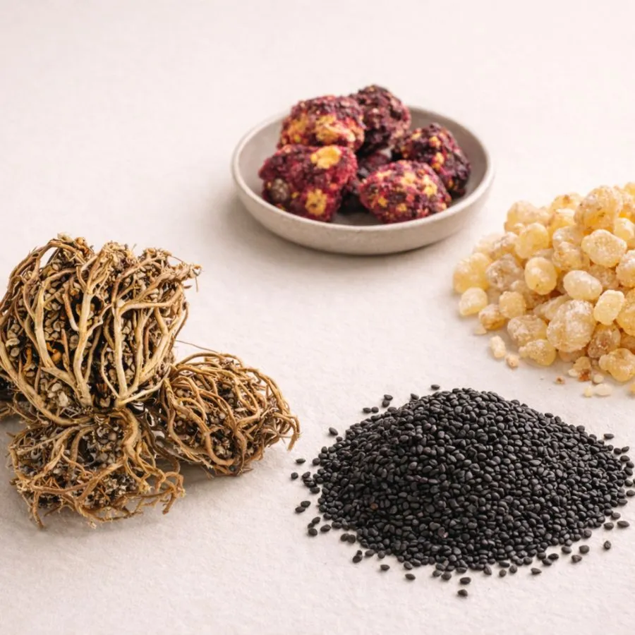 coffret rose de jericho encens naturel nigelle ambiance maison